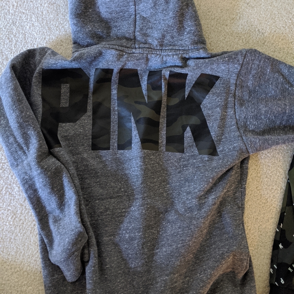 Pink hoodie